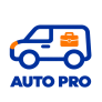 Icône AUTO PRO, van orienté à gauche